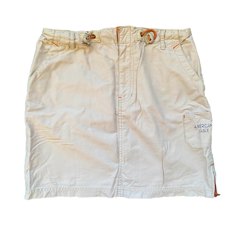 American Eagle Cargo Mini Skirt Size 0 - Picture 1 of 4